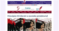 Desktop Screenshot of grabois.com.br
