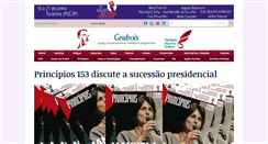 Desktop Screenshot of grabois.org.br